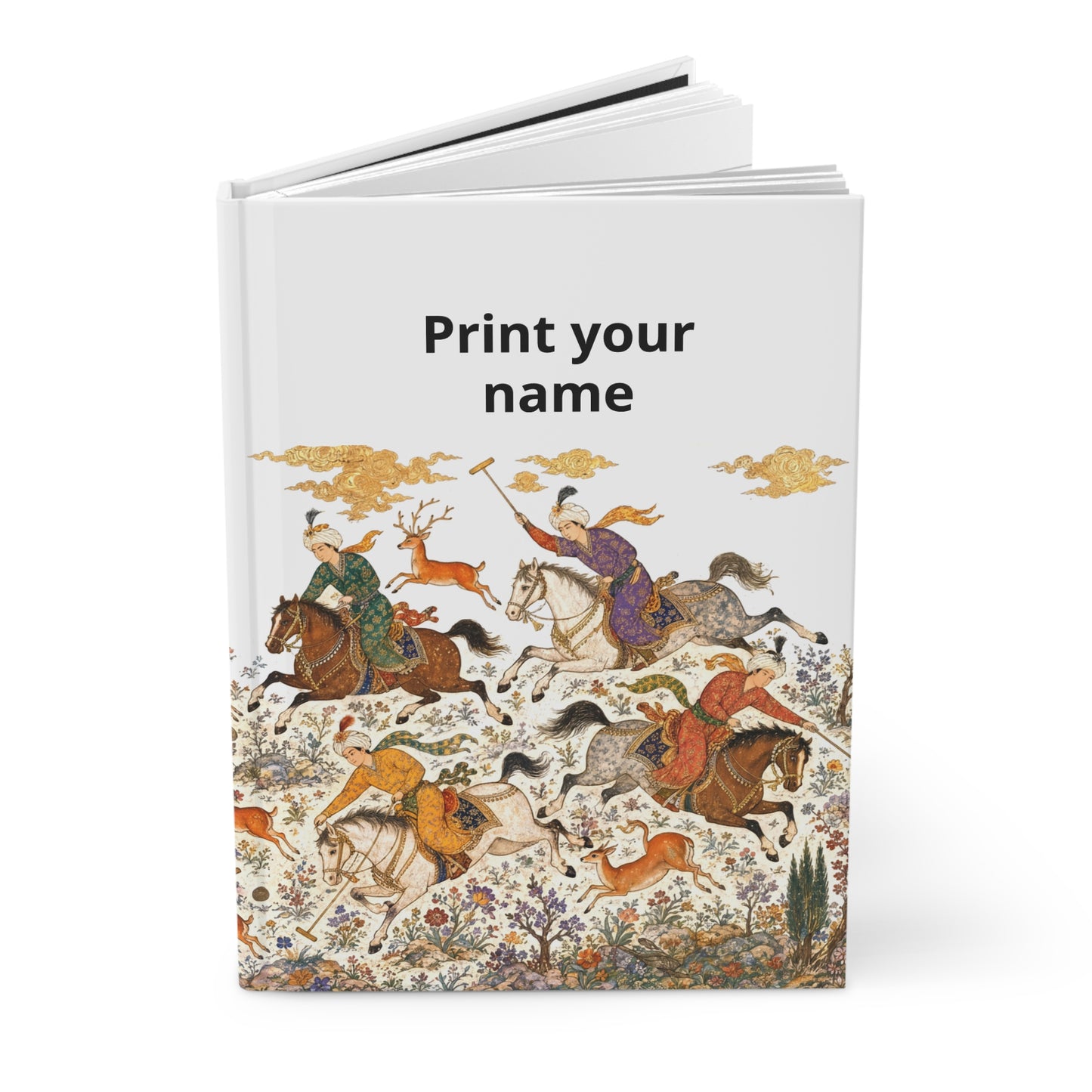 Chogan Hardcover Journal — "Personalized"