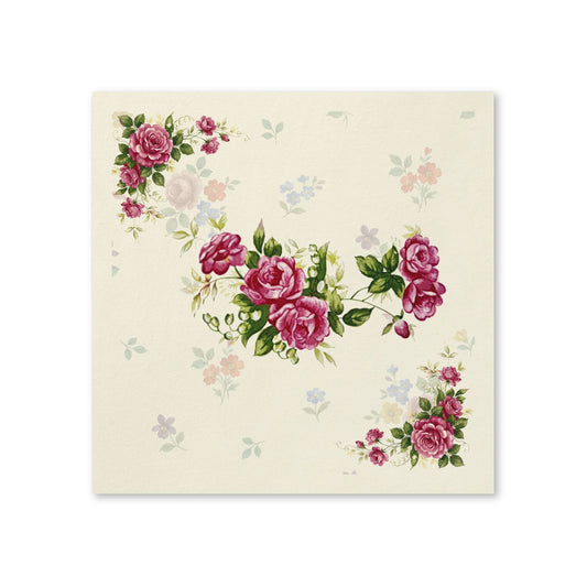 Vintage Rose Cocktail Napkins – Gol Sorkhi