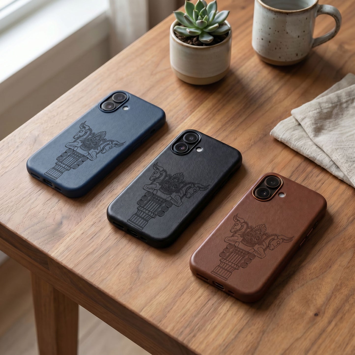 Perspolis PU Leather Phone Case